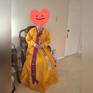 Vintage Hanbok Dress (Traditional Korean Dress)